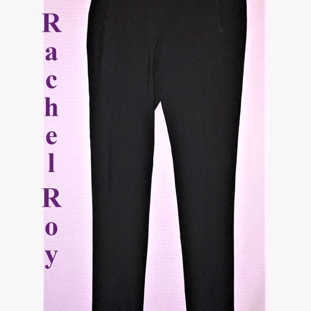 New Without Tags Rachel Roy Black Stretch Pant Size 2/Inseam 30.5"